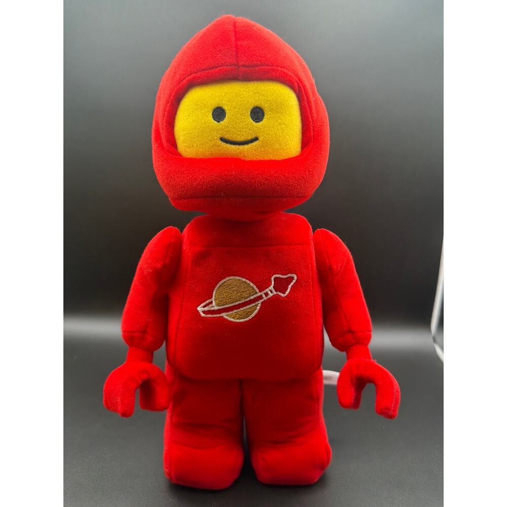 LEGO Red Minifigure Plush 14" Astronaut Space Classic Soft Toy